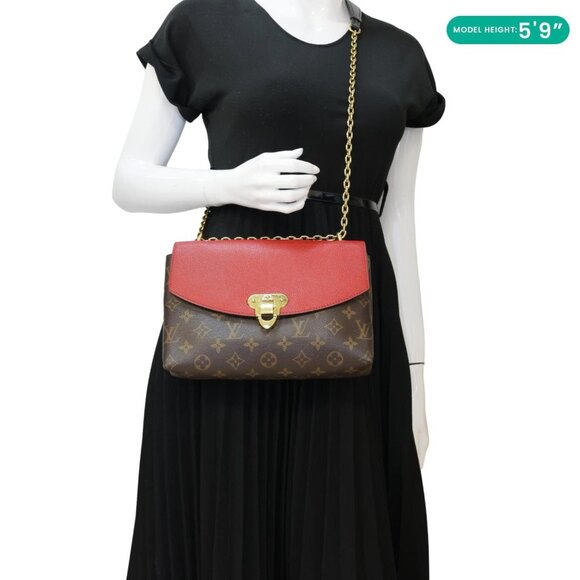 Louis Vuitton Saint Placide Monogram Canvas Crossbody Bag Cerise - Picture 2 of 13
